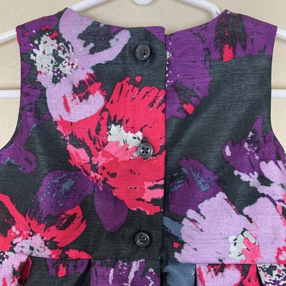 Gymboree Girls 6-12 Months Dress Pink Floral Tulle Bow Wedding Spring Party - Picture 7 of 11